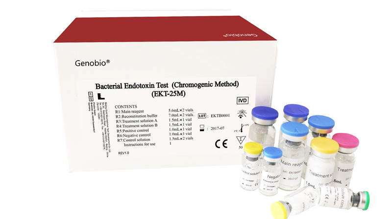 Kit di rilevazione di endotossine batteriche (metudu cromogenicu)